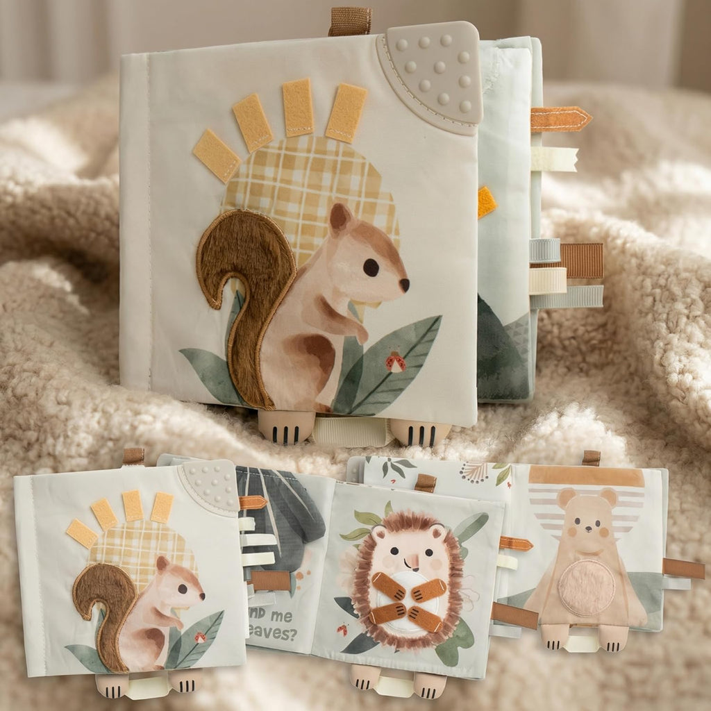 Soft Baby Sensory Book