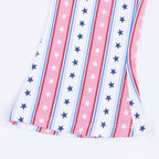 Stars and Stripes - Peplum Tank with Baby Bells