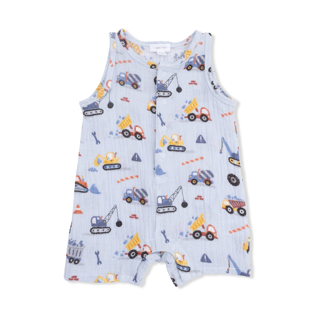 Crayon Construction - Sleeveless Shortie Romper