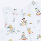 Lake Buddy Dogs - Sleeveless Shortie Romper