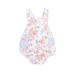 Cute Little Roses - Ruffle Sunsuit