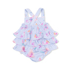 Mermaid Princesses - Ruffle Sunsuit