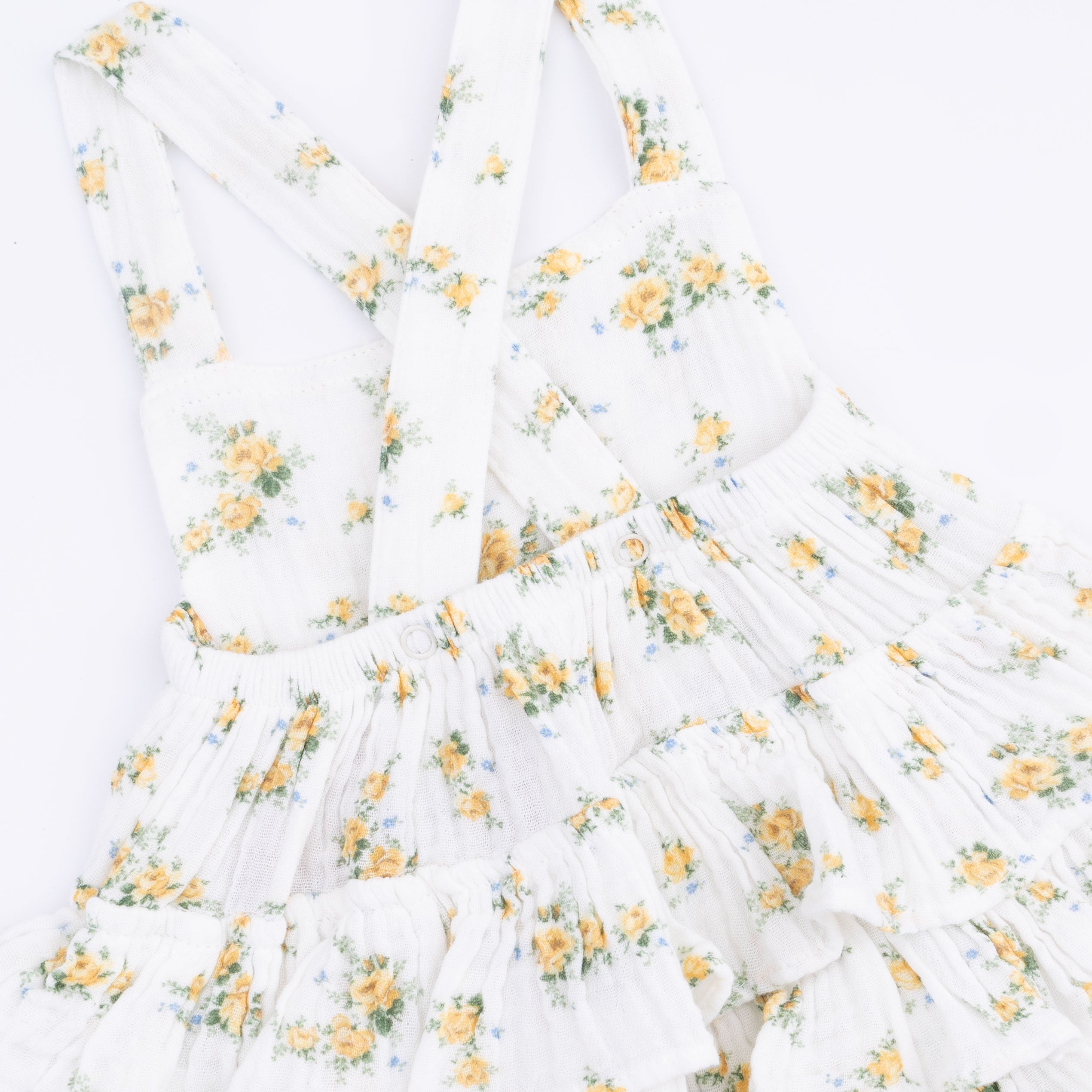 Sunshine Roses - Ruffle Sunsuit