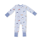 Baseballs Playing Baseball - Convertible Romper