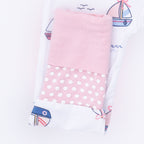 Bubbly Sailboats Pink - Convertible Romper