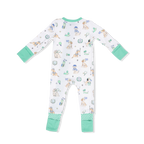 Country Club Dogs Neutral - Convertible Romper