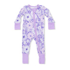 Lacy Lavender Floral - Convertible Romper