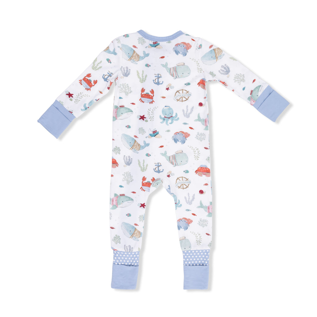 Sailor Sea Creatures - Convertible Romper
