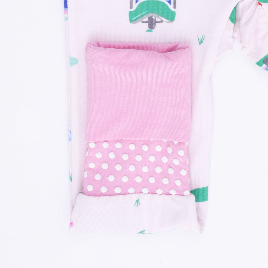 Vintage Golf Carts Pink - Convertible Romper
