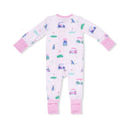Vintage Golf Carts Pink - Convertible Romper