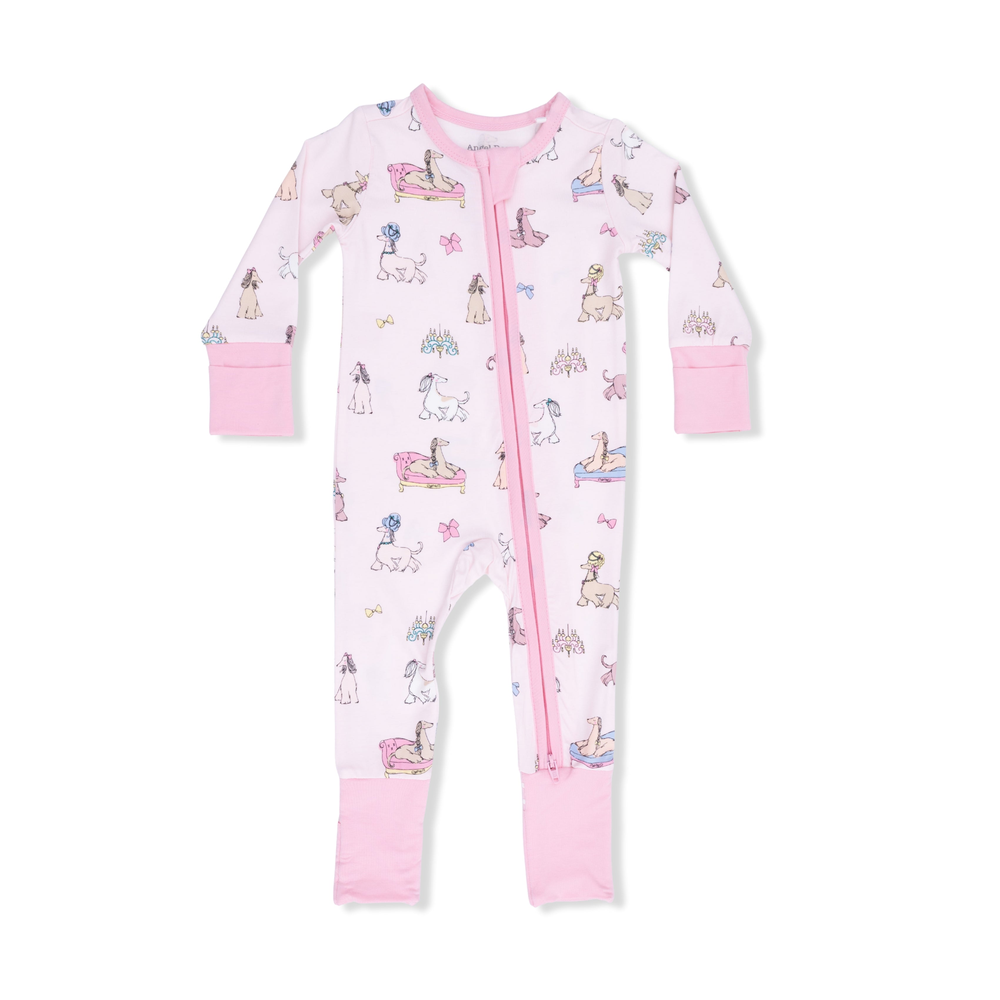 Fancy Hounds with Bows - Convertible Romper