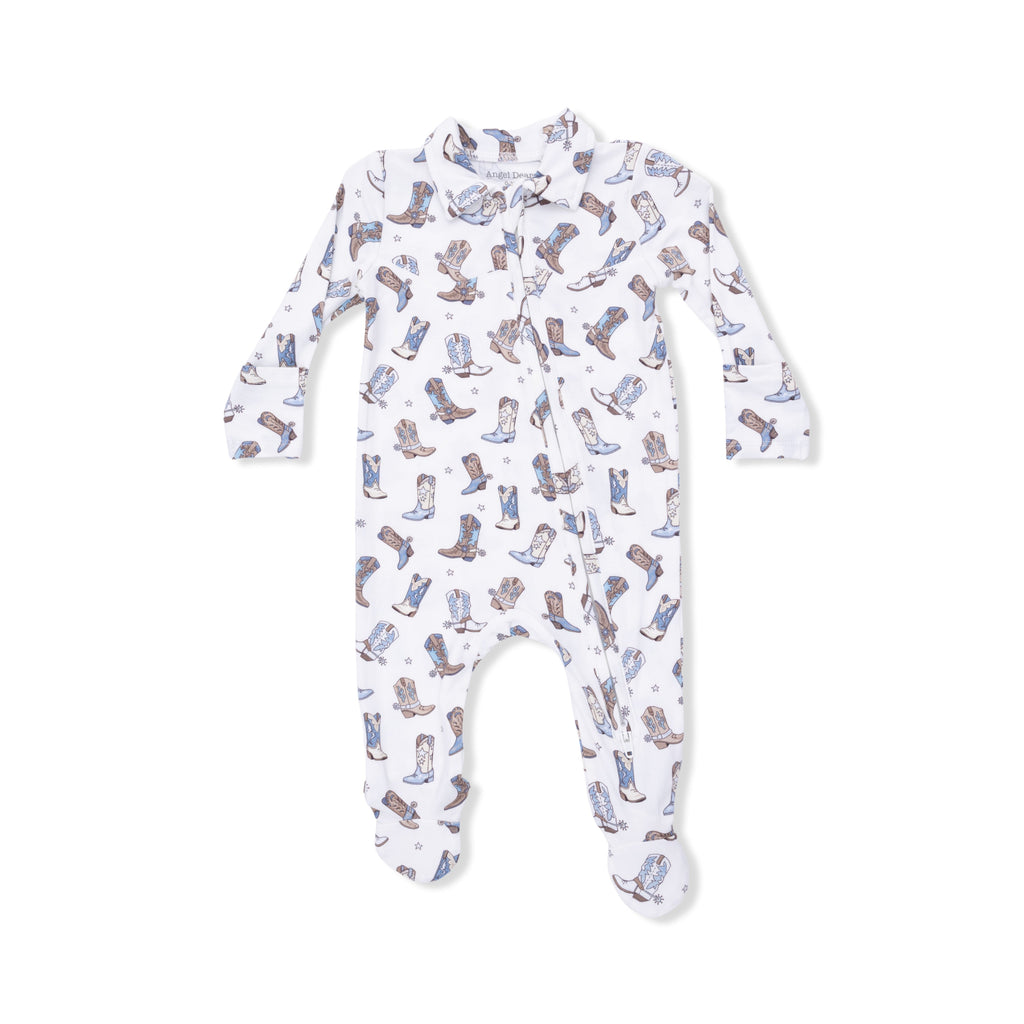 Cowboy Boots - Cowboy 2 Way Zipper Footie