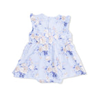 Ashley Rose Floral - Ruffle Bodysuit Dress