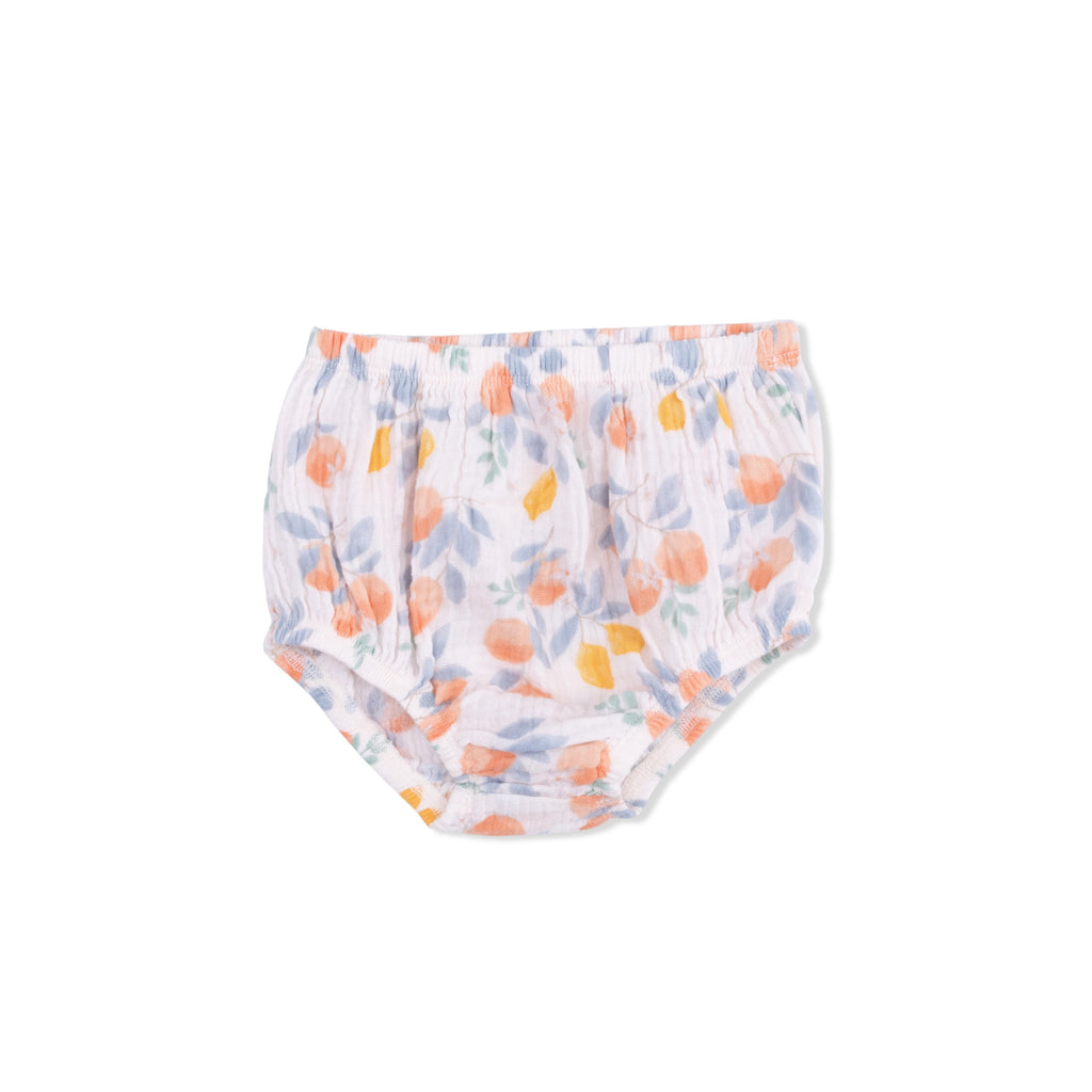 Citrus Floral - Smocked Sundress with Bloomer