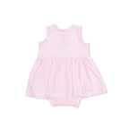 Cute Farm Animals Appliques - Tank Bodysuit Dress