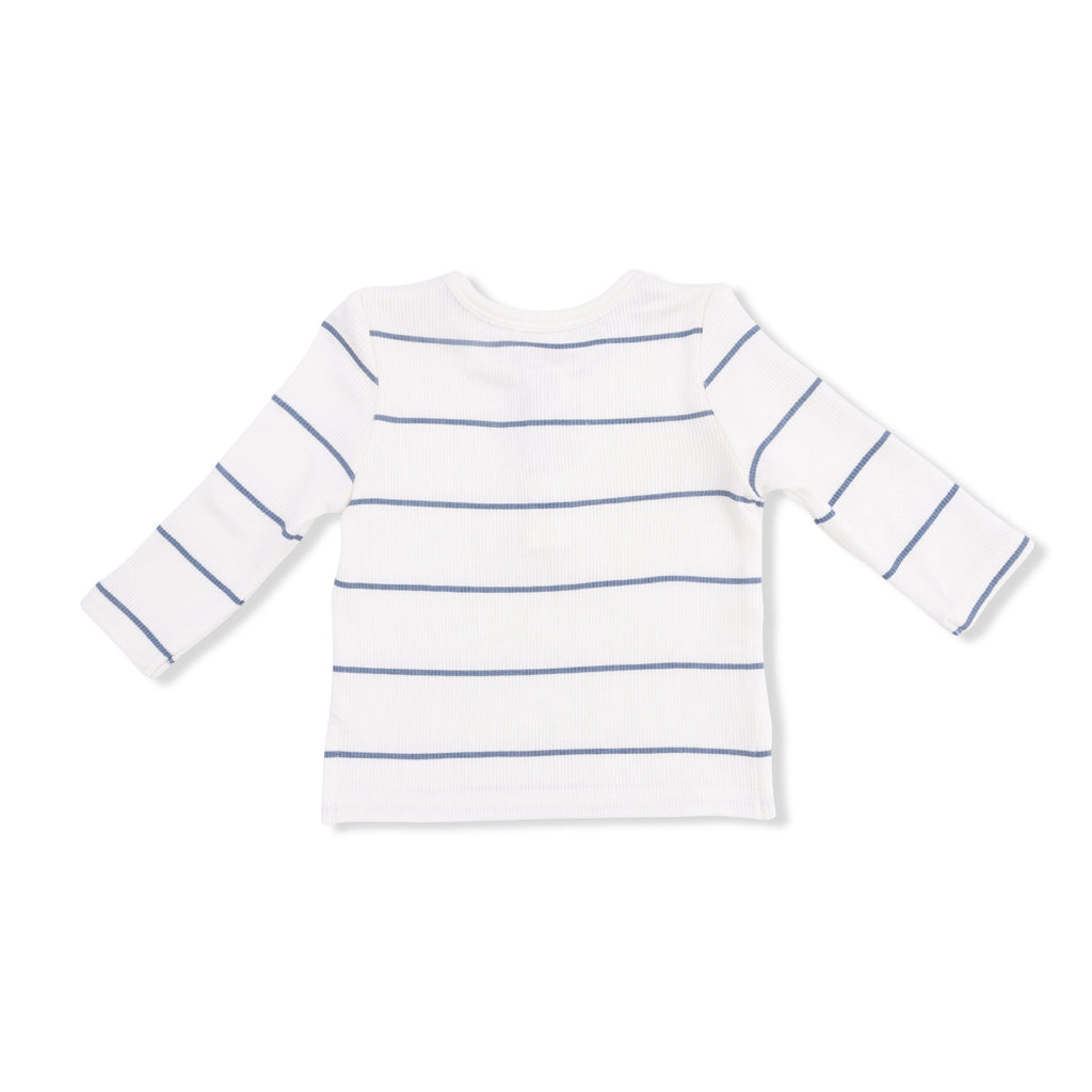 Vintage Stripe - Long Sleeve Henley and Pant