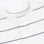 Vintage Stripe - Long Sleeve Henley and Pant