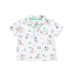 Country Club Dogs Neutral - Polo with Casual Short
