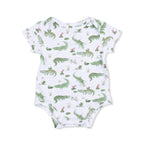 Crayon Alligators - Short Sleeve Bodysuit