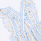 Odalys Floral Stripe - Sunsuit & Headband