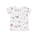 Cute Farm Animals Uni - Short Sleeve Loungewear Set