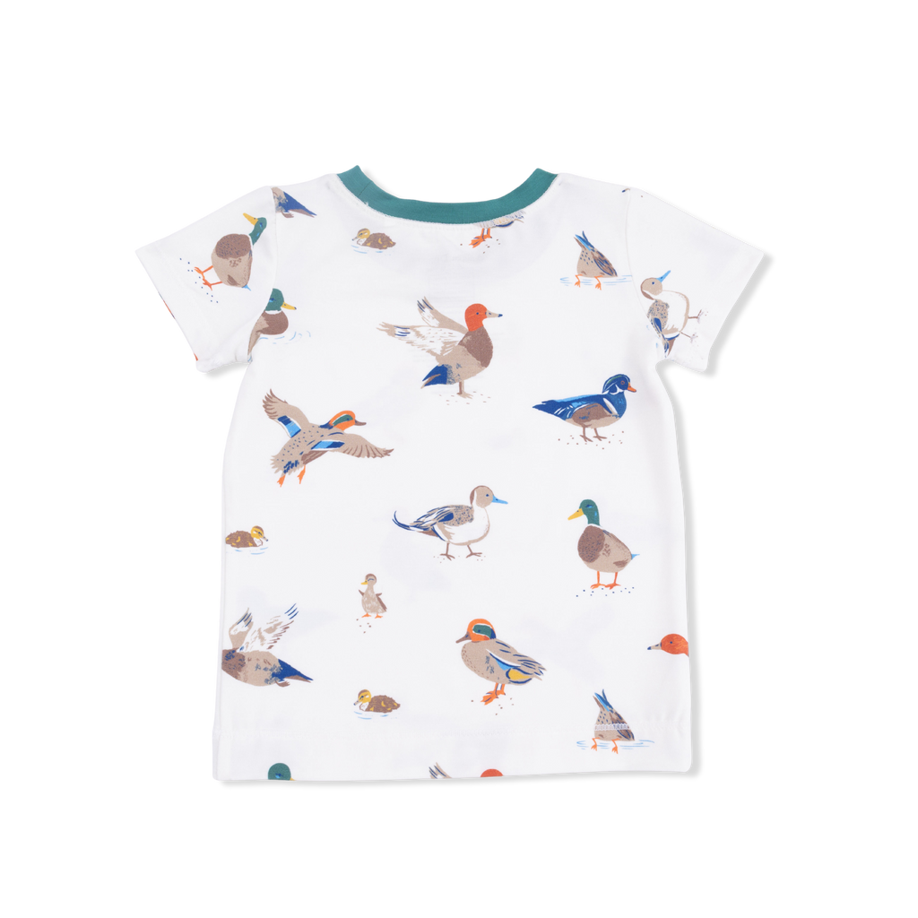 Ducks - Short Sleeve Loungewear Set