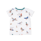 Ducks - Short Sleeve Loungewear Set