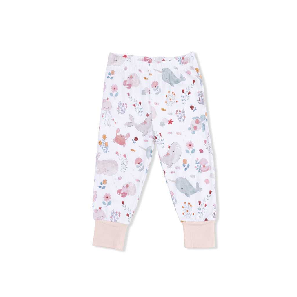 Garden Sea Creatures - Short Sleeve Loungewear Set