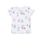 Golfing Teddy Bears - Short Sleeve Loungewear Set