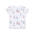 Golfing Teddy Bears - Short Sleeve Loungewear Set
