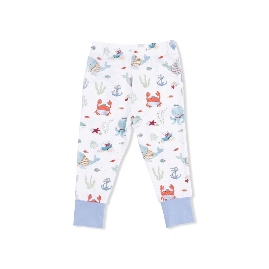 Sailor Sea Creatures - Short Sleeve Loungewear Set