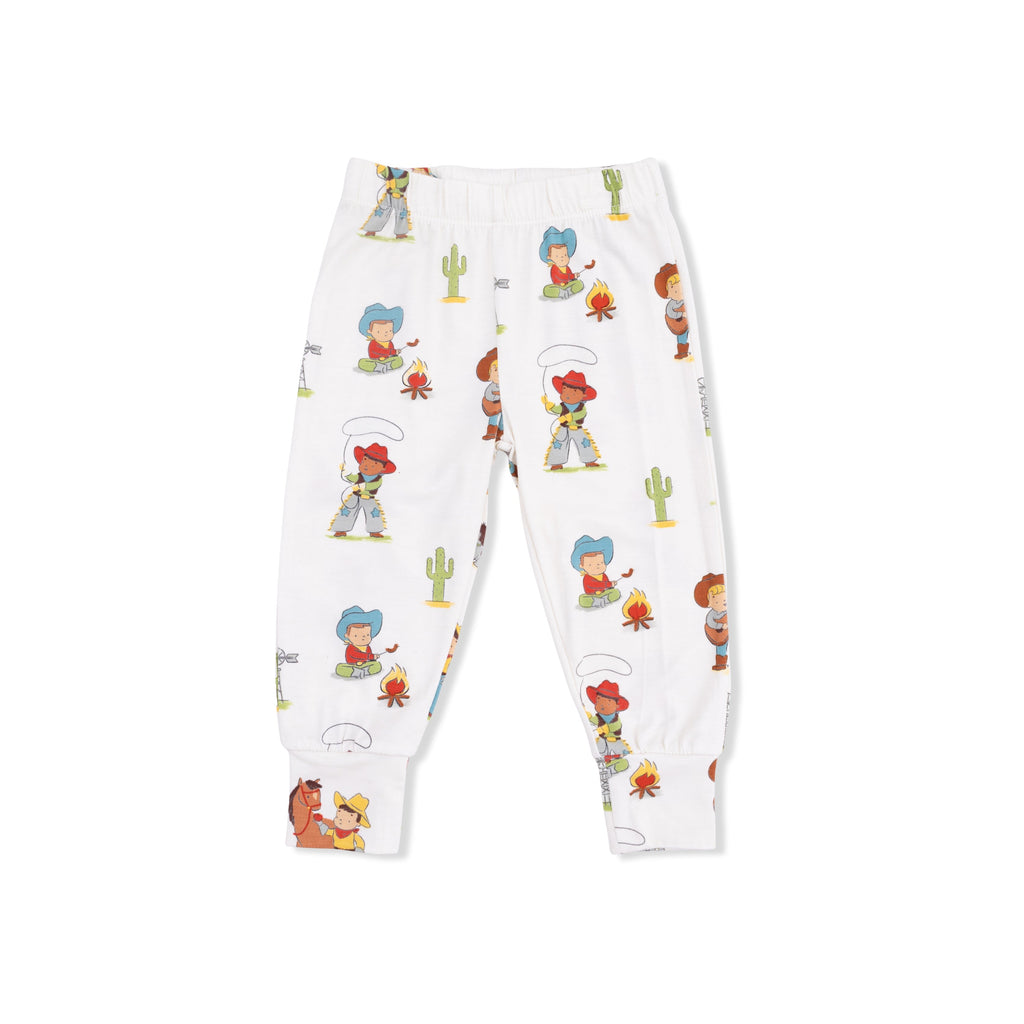 Vintage Cowboys - Short Sleeve Loungewear Set