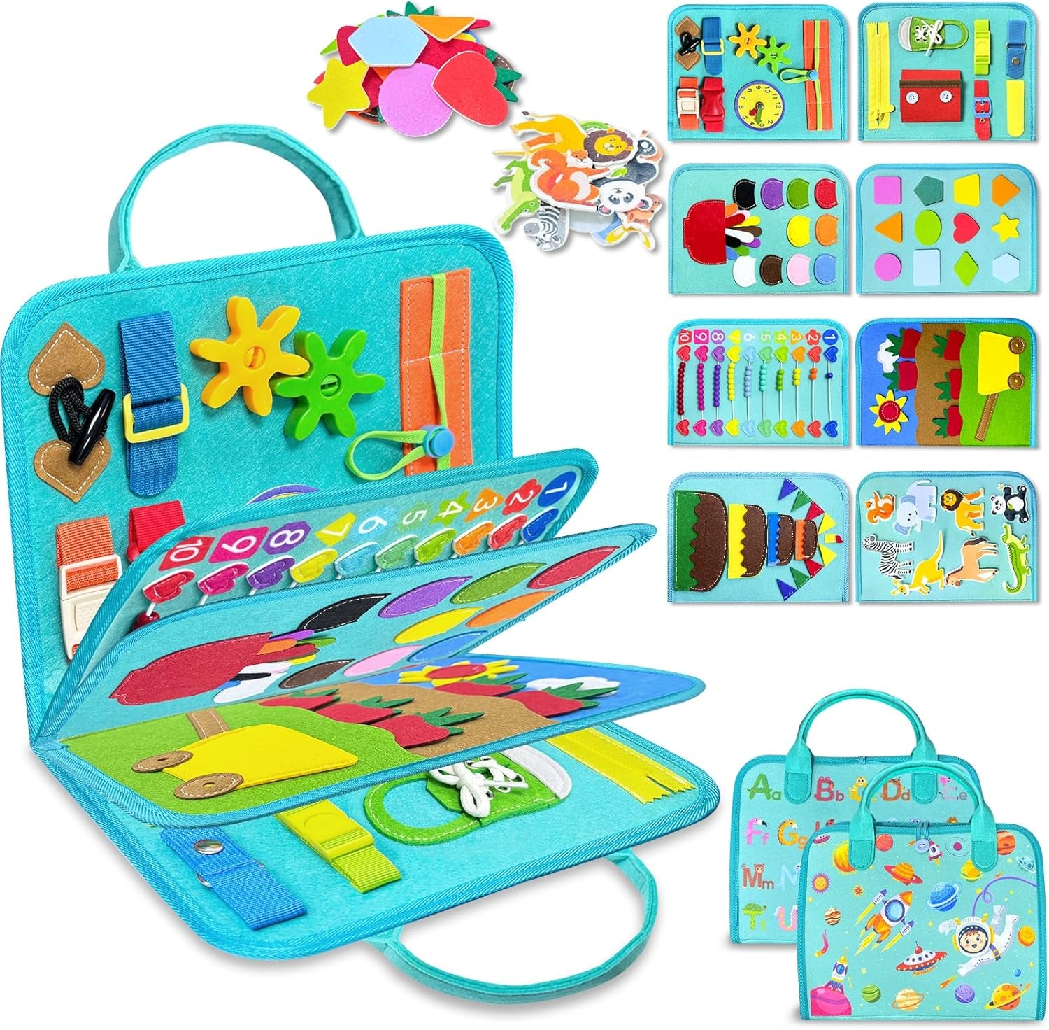 Montessori Busy Board Book