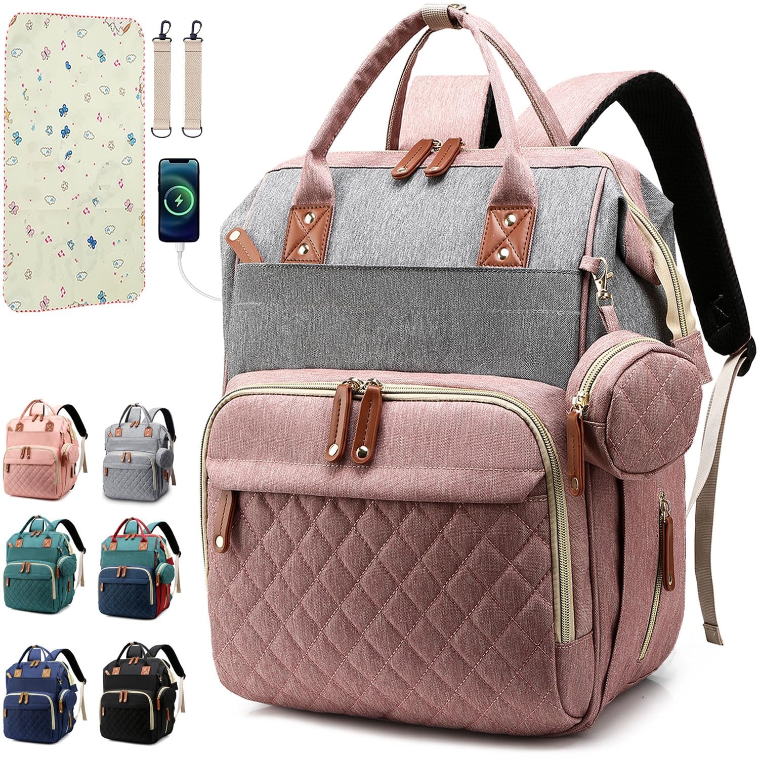 Large Travel Diaper Backpack