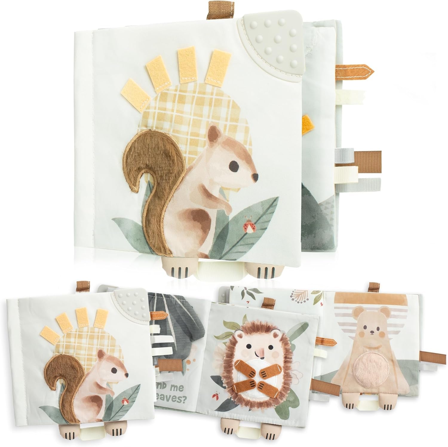 Soft Baby Sensory Book