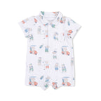 Golfing Teddy Bears - Polo Shortie