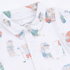 Golfing Teddy Bears - Polo Shortie