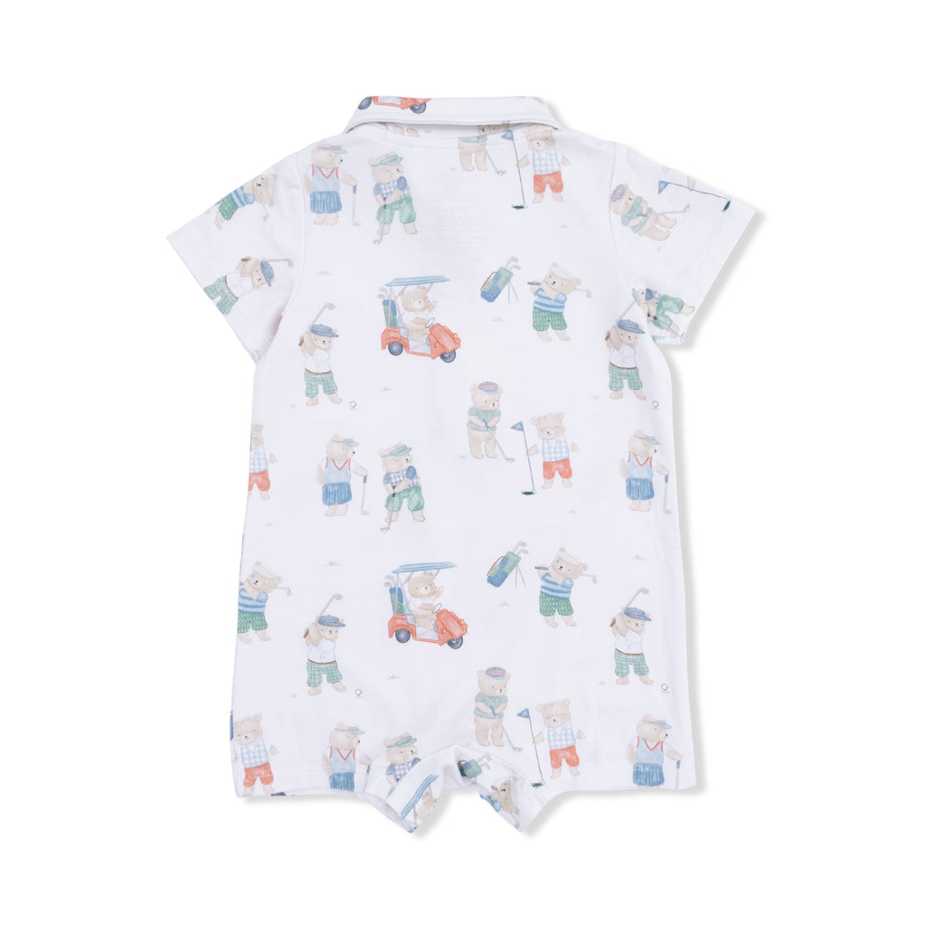 Golfing Teddy Bears - Polo Shortie