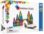 100-Piece Magnetic Building Tile Set