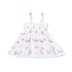 Baby Golf Carts Pink - Smocked Top with Bloomer