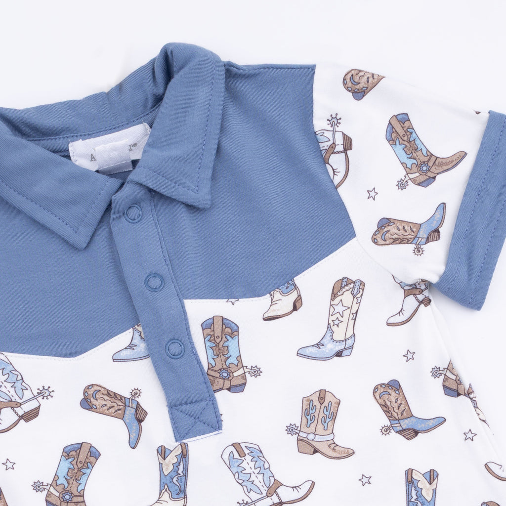 Cowboy Boots - Cowboy Bodysuit