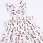 Cowgirl Boots - Smocked Ruffle Sundress & Bloomer