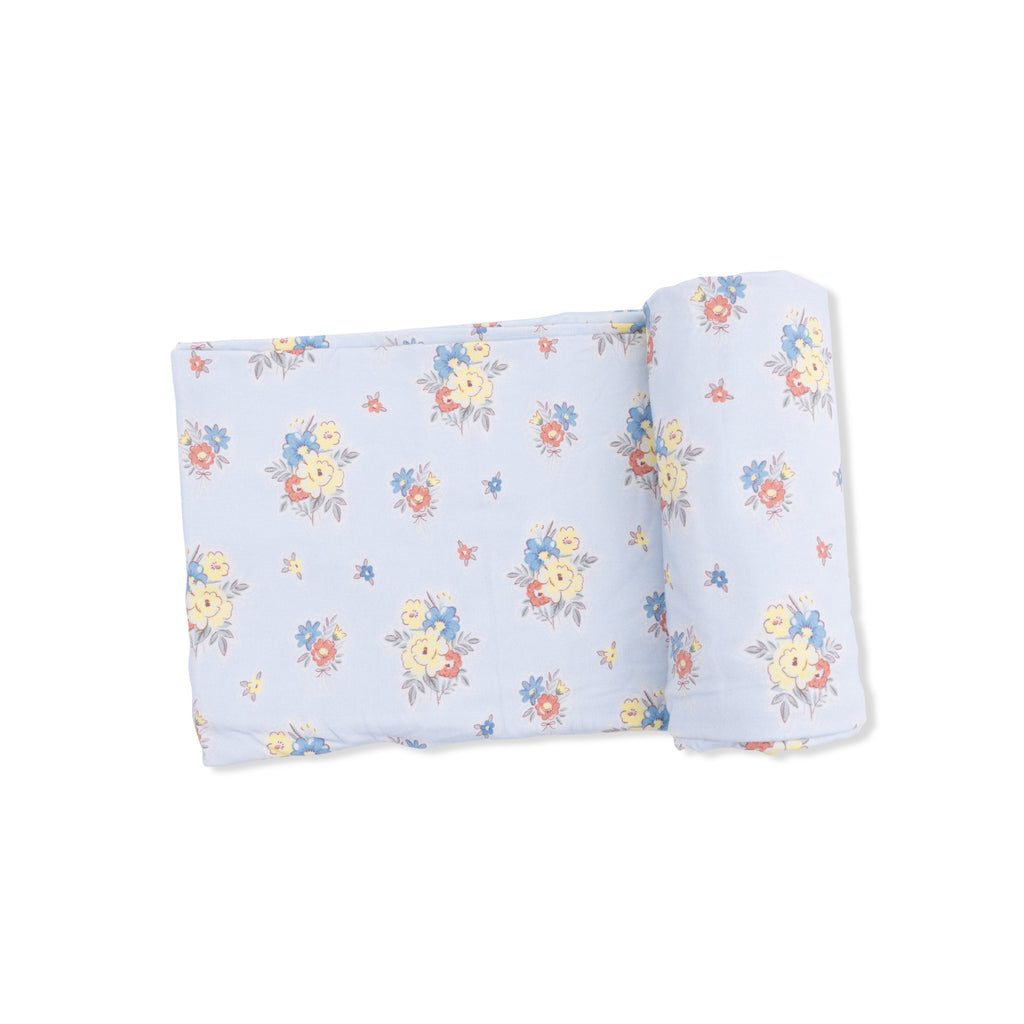 Country Stitch Floral - Swaddle Blanket