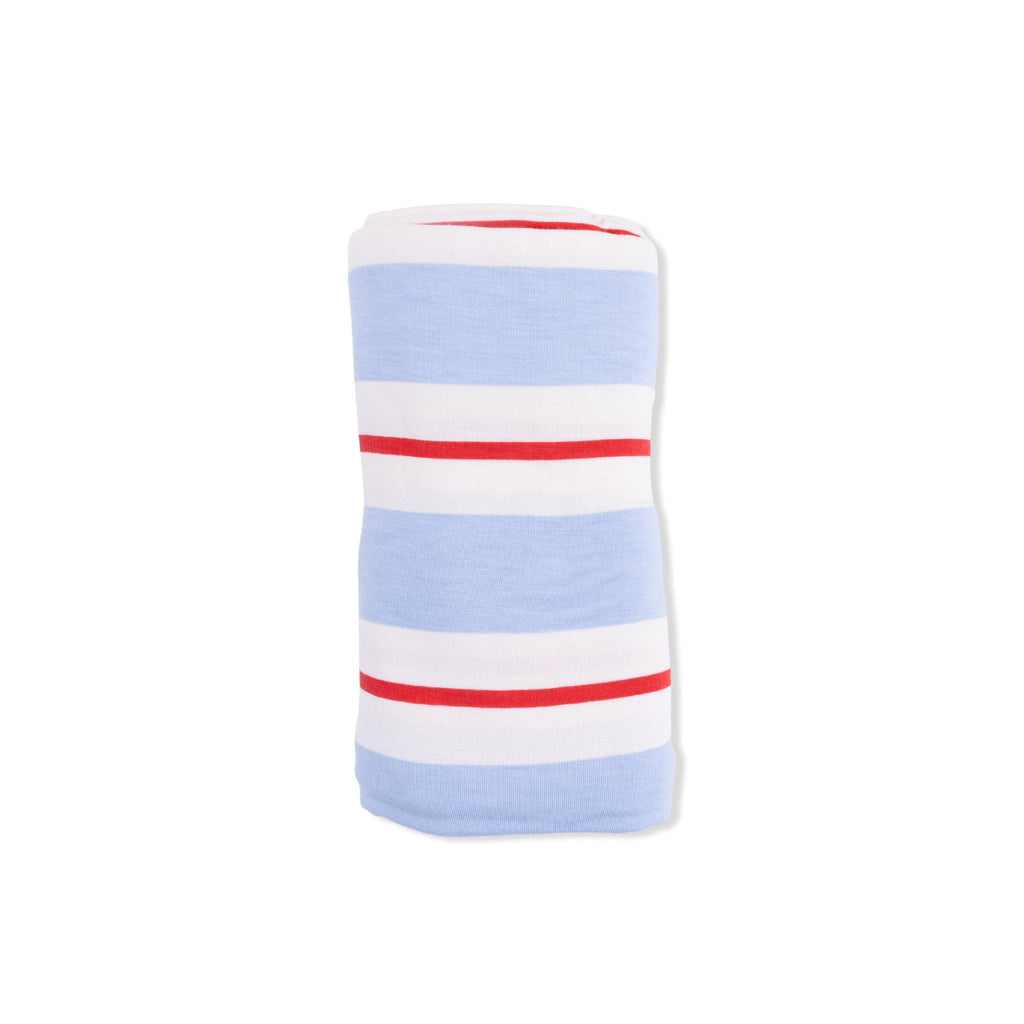 Preppy Rugby - Swaddle Blanket