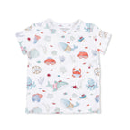 Sailor Sea Creatures - Crew Neck Tee with Casual Short