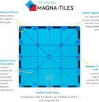 100-Piece Magnetic Building Tile Set