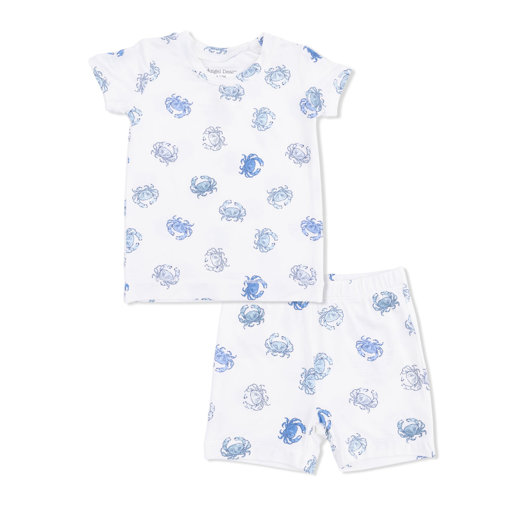 Blue Crabs - Loungewear Short Set