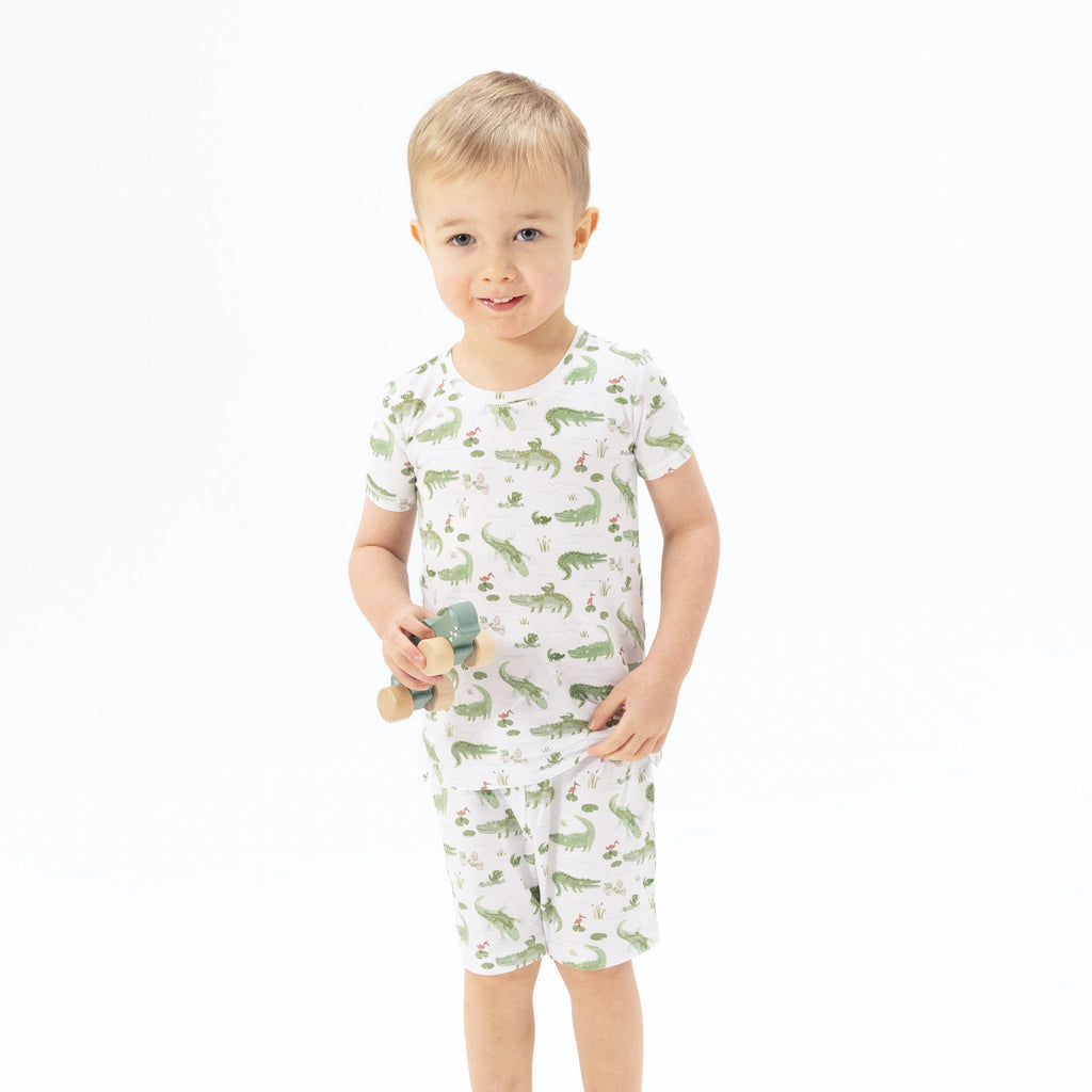 Crayon Alligators - Loungewear Short Set