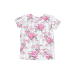 Cabbage Rose Stripe - Loungewear Short Set