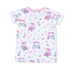 Golf Carts and Flowers - Loungewear Short Set